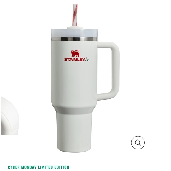 Stanley Mistletoe Twist Flowstate Quencher 40 Oz. Cyber Monday Limited Edition - Picture 2 of 5